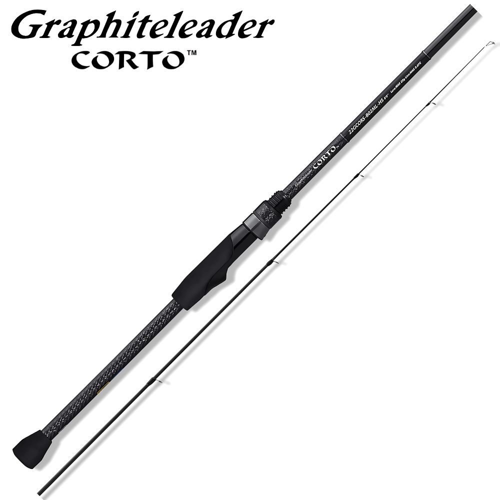 GRAPHITELEADER Ultra Light Fishing Spinning Rod CORTO 22GCORS-802ML-HS