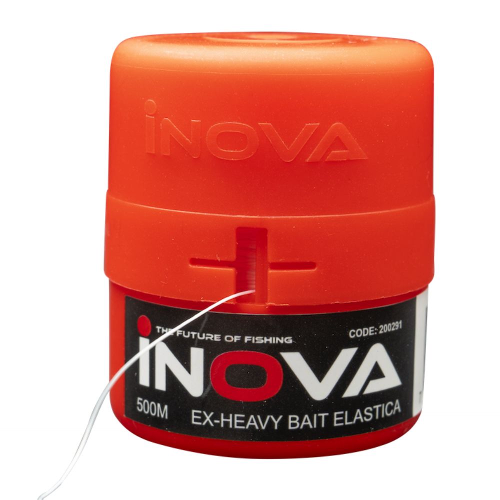 INOVA Bait Wrapping Line-Twist Lock Dispenser ELASTICA MEGA SPOOL 500m EX-Heavy