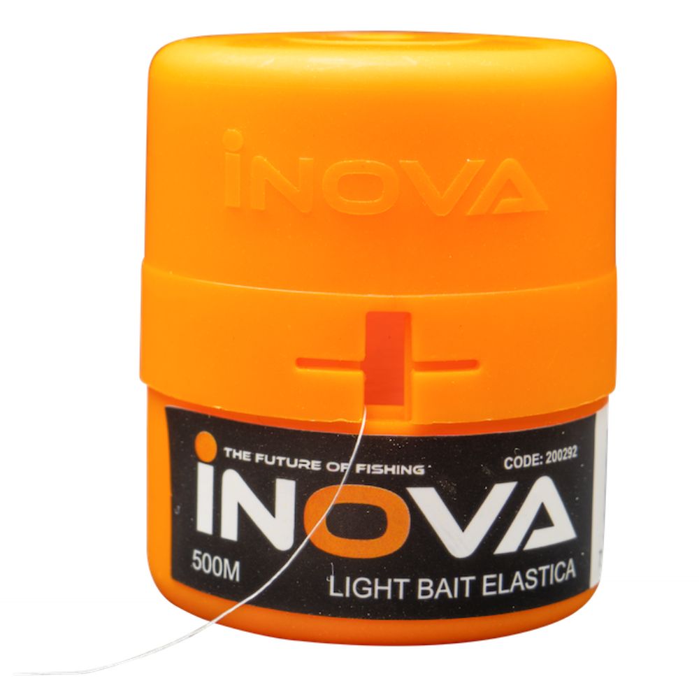 INOVA Bait Wrapping Line-Twist Lock Dispenser ELASTICA MEGA SPOOL 500m Light
