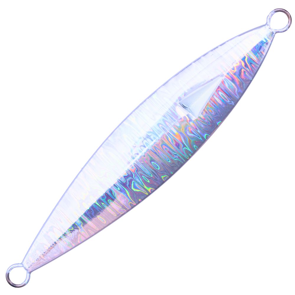 JIGGING MASTER Offshore Jigging Lure BREATHING DEVIL EYE 150g #2/White + Luminous - Image 3