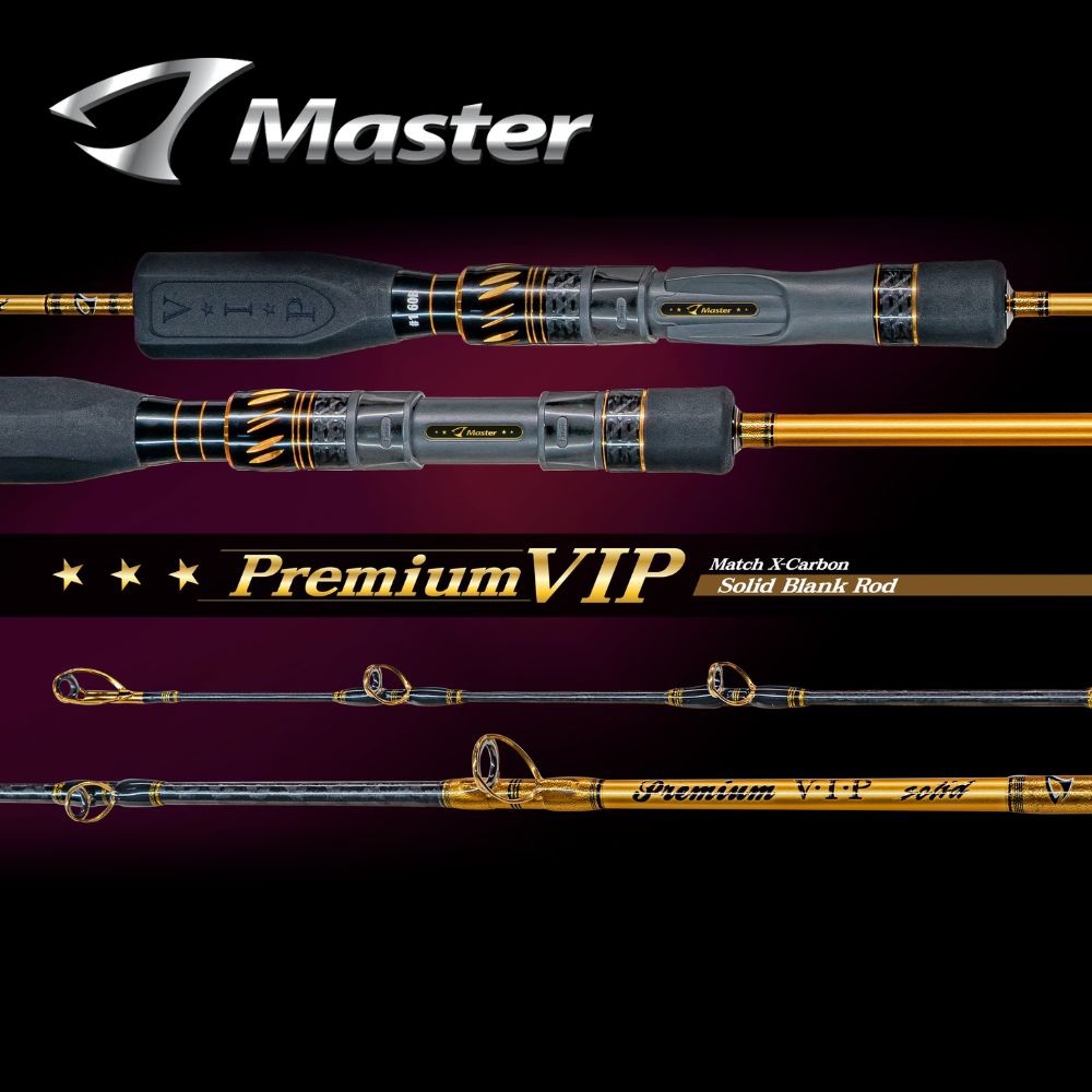JIGGING MASTER Solid Blank Slow Jigging Rod VIP SOLID #1/60B