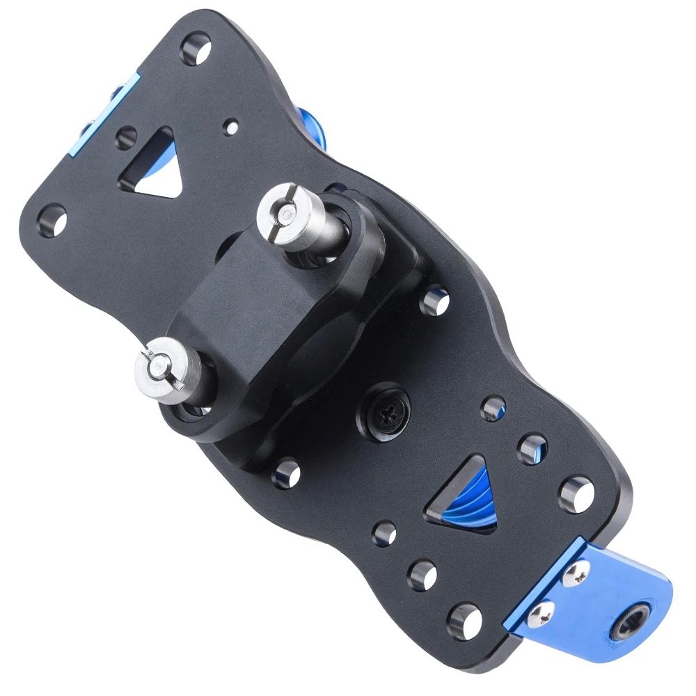 JIGGING MASTER Braid Line Spooling Tool SPOOL UP KIT Black/Blue - Image 4