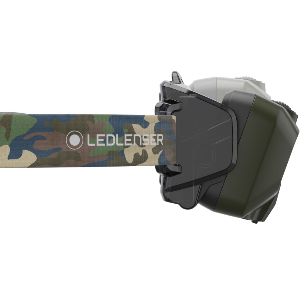 LEDLENSER Rechargeable Outdoor 1600 Lumens Headlamp HF8R Core RGB Camo - Image 3