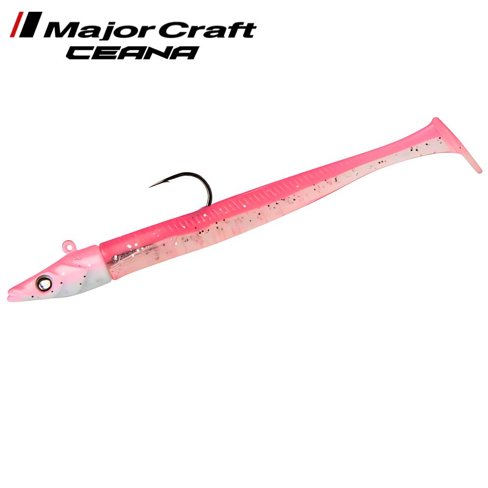 MAJOR CRAFT Saltwater Fishing Soft Bait Lure EELY SHAD 160mm/39.2g/2pcs
