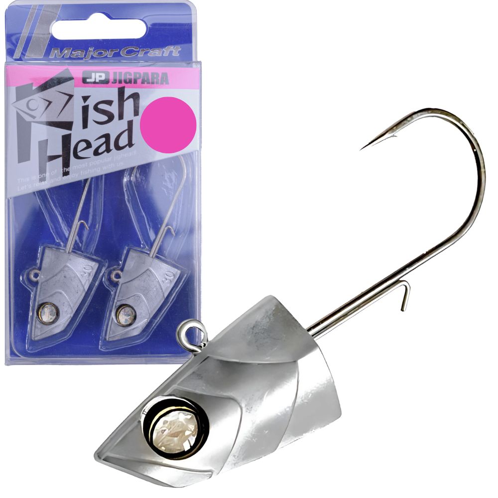MAJOR CRAFT Holo-Eye Jig Head Jigpara FISH HEAD JPFHD-40 40g/#4/0