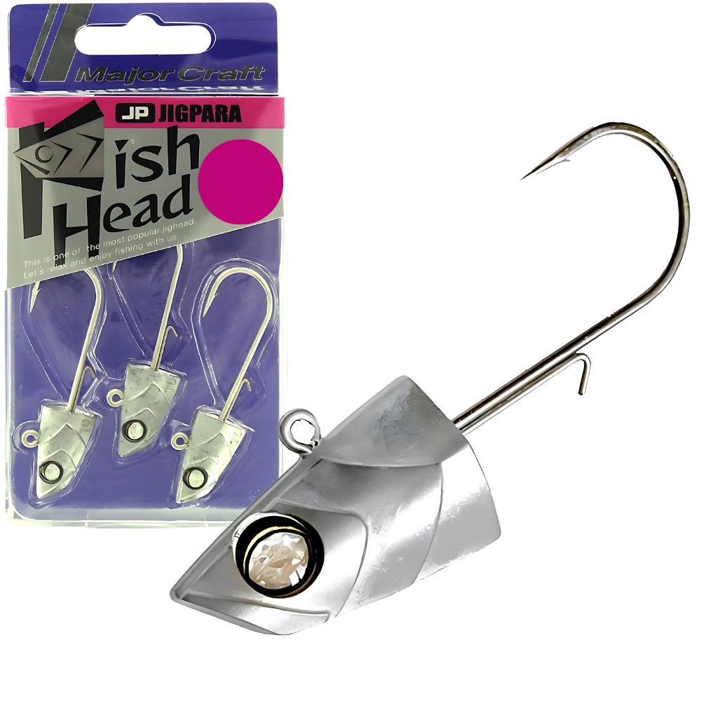MAJOR CRAFT Holo-Eye Jig Head Jigpara FISH HEAD JPFHD-25 25g/#4/0