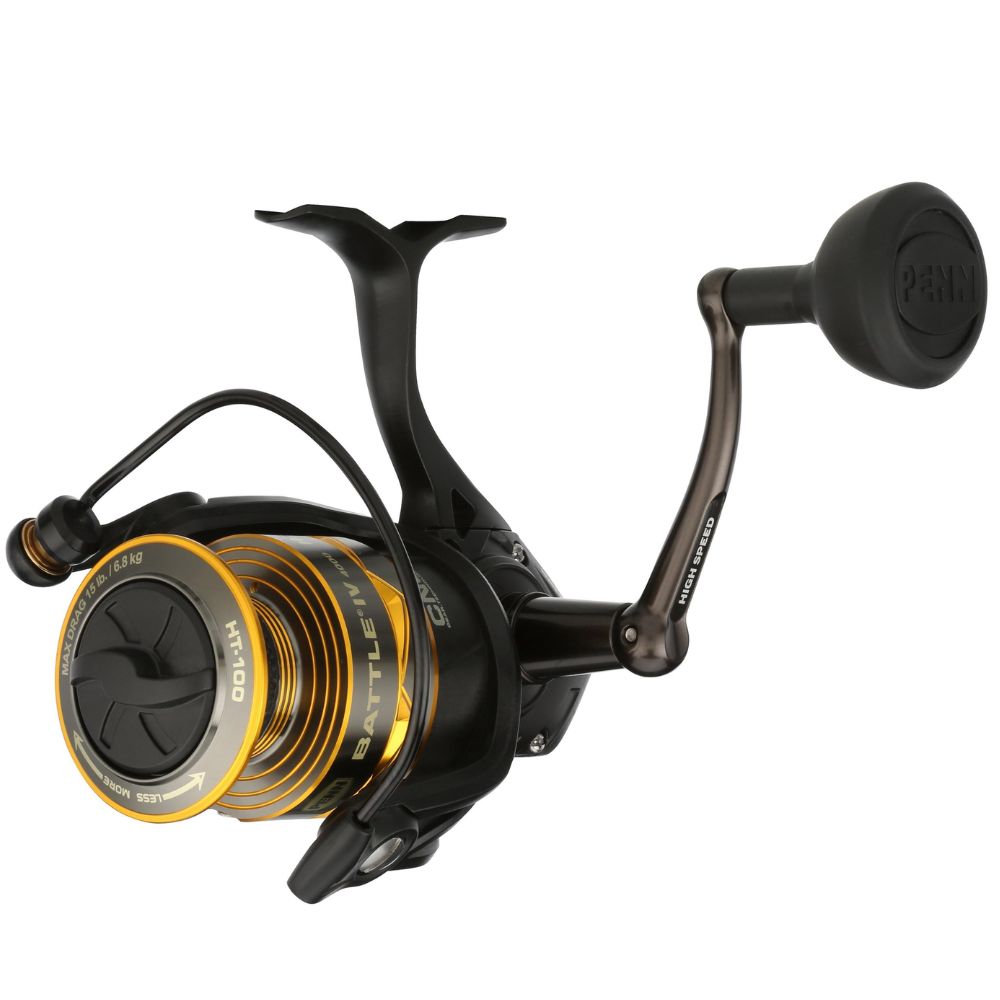 PENN Fishing Full Metal Body Spinning Reel BATTLE IV 4000HS - Image 3