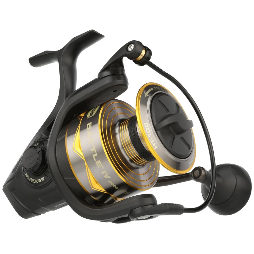 PENN Fishing Full Metal Body Spinning Reel BATTLE IV 8000HS - Image 2