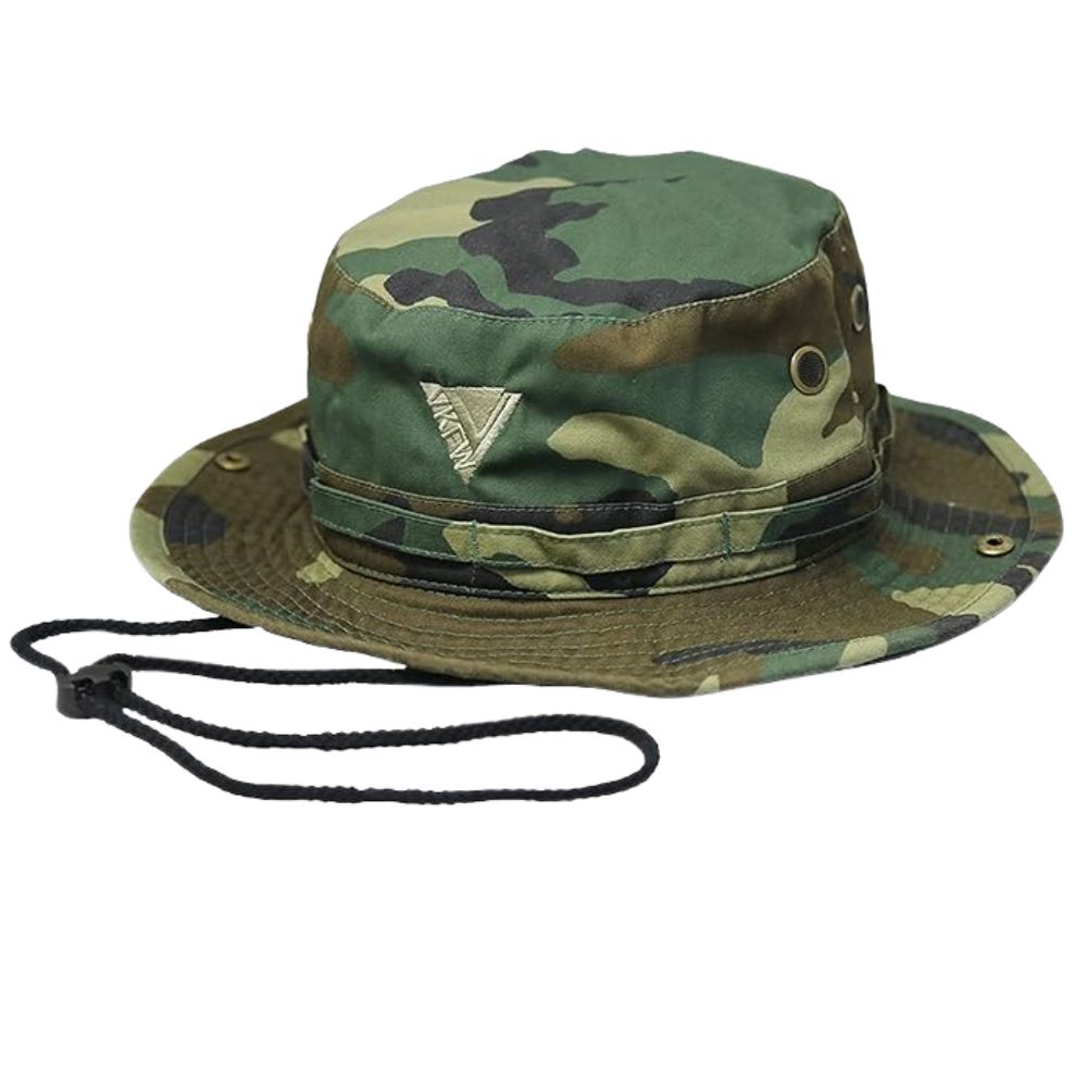 VALKEIN Fishing Headwear Embroidery ORIGINAL SAFARI HAT Camo