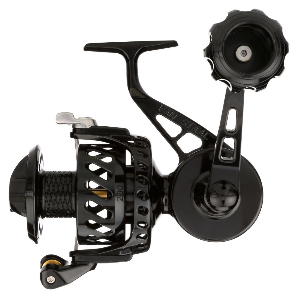 VAN STAAL Ultimate Aluminium Body Spinning Reel VSX2 150 Black - Image 4