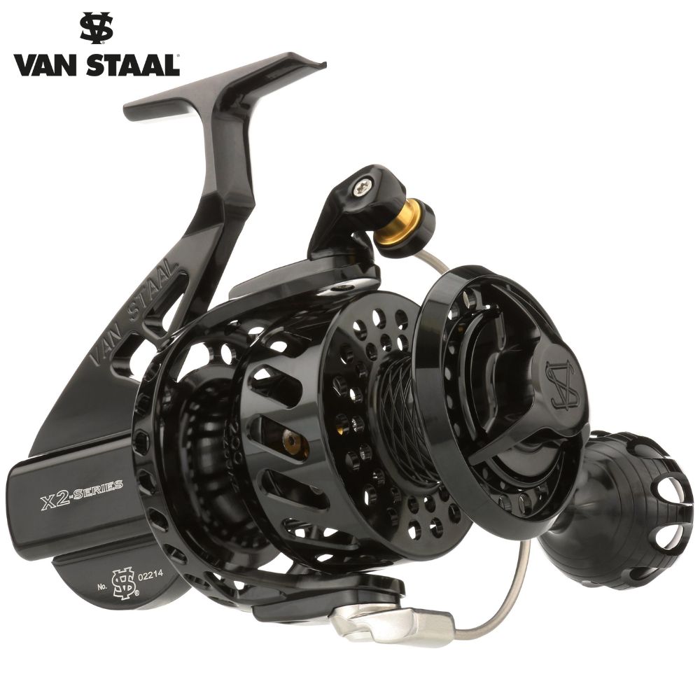 VAN STAAL Ultimate Aluminium Body Spinning Reel VSX2 150 Black