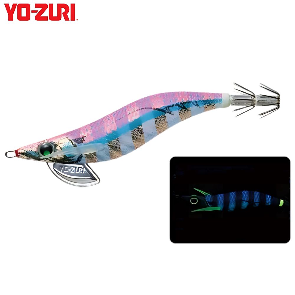 YO-ZURI Squid Fishing Clothed EGI Jig Lure PATA PATA-Q RATTLE 3.5 ZBLP
