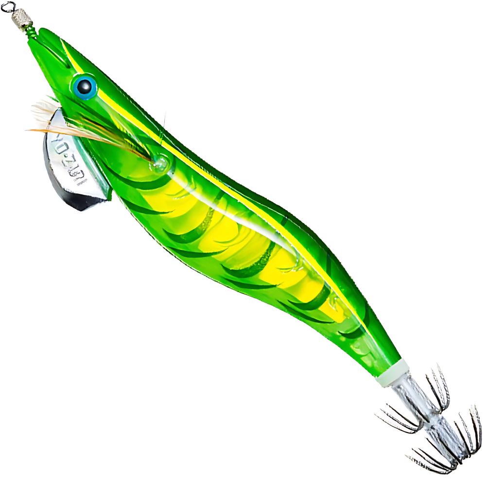 YO-ZURI Squid Fishing Prism Shrimp Lens AURIE-Q 3D 2.5 CLMB - Image 2