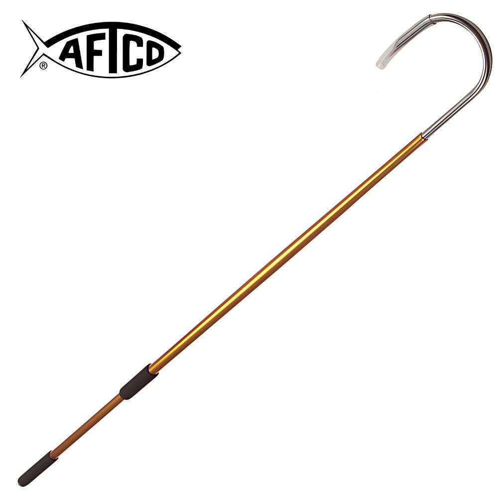 AFTCO Fishing Taper-Tip Aluminium GAFF Gold GFA586 6ft/5“Hook