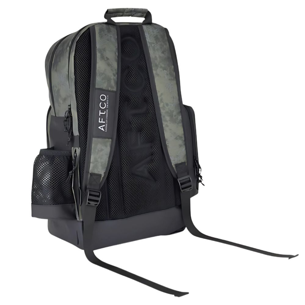 AFTCO Fishing Evereday BACKPACK Green Acid Camo - Image 3
