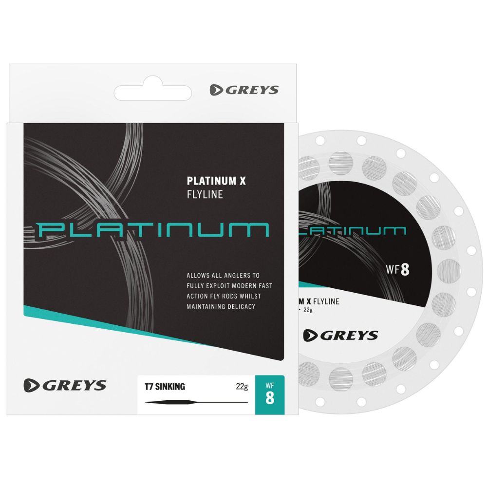 GREYS Fly Fishing Fly line PLATINUM X T7 SINK
