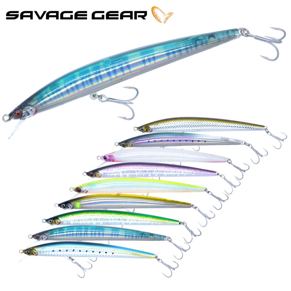 SAVAGE GEAR Long-Range Jerkbait Minnow WANDER JERK 122mm/13.3g