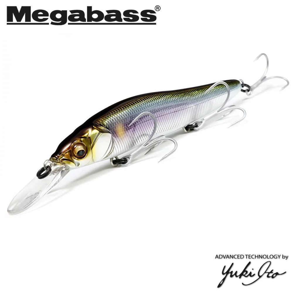 MEGABASS Slow Floating Jerkbait Minnow ONETEN R +1