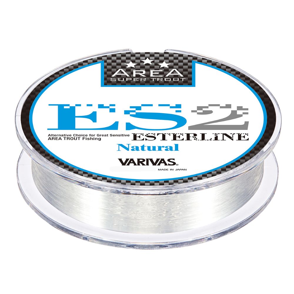 VARIVAS Super Trout Area Fishing Line ES2 ESTER Natural 80m - Image 2
