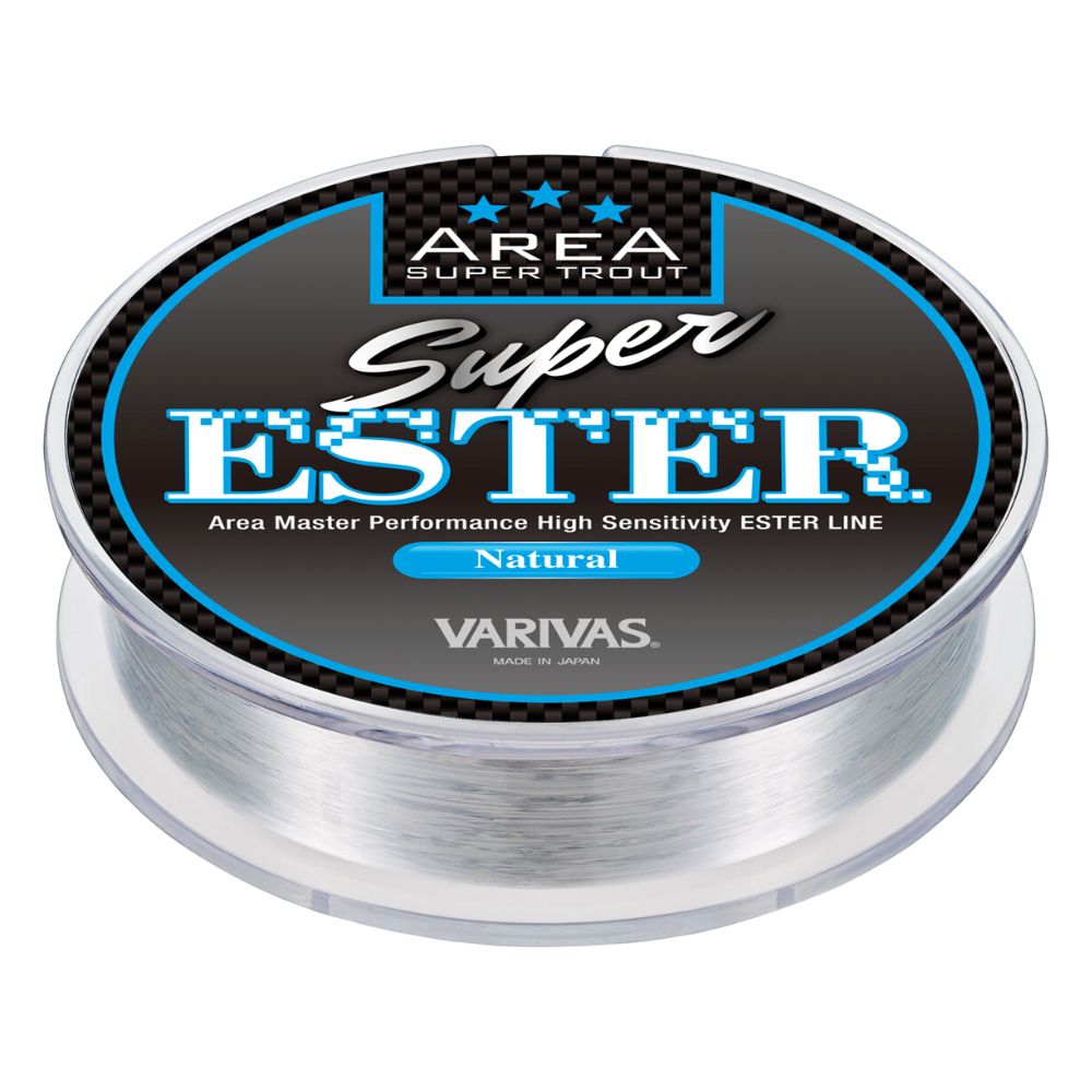 VARIVAS Super Trout Area Fishing Line SUPER ESTER Natural 150m - Image 2