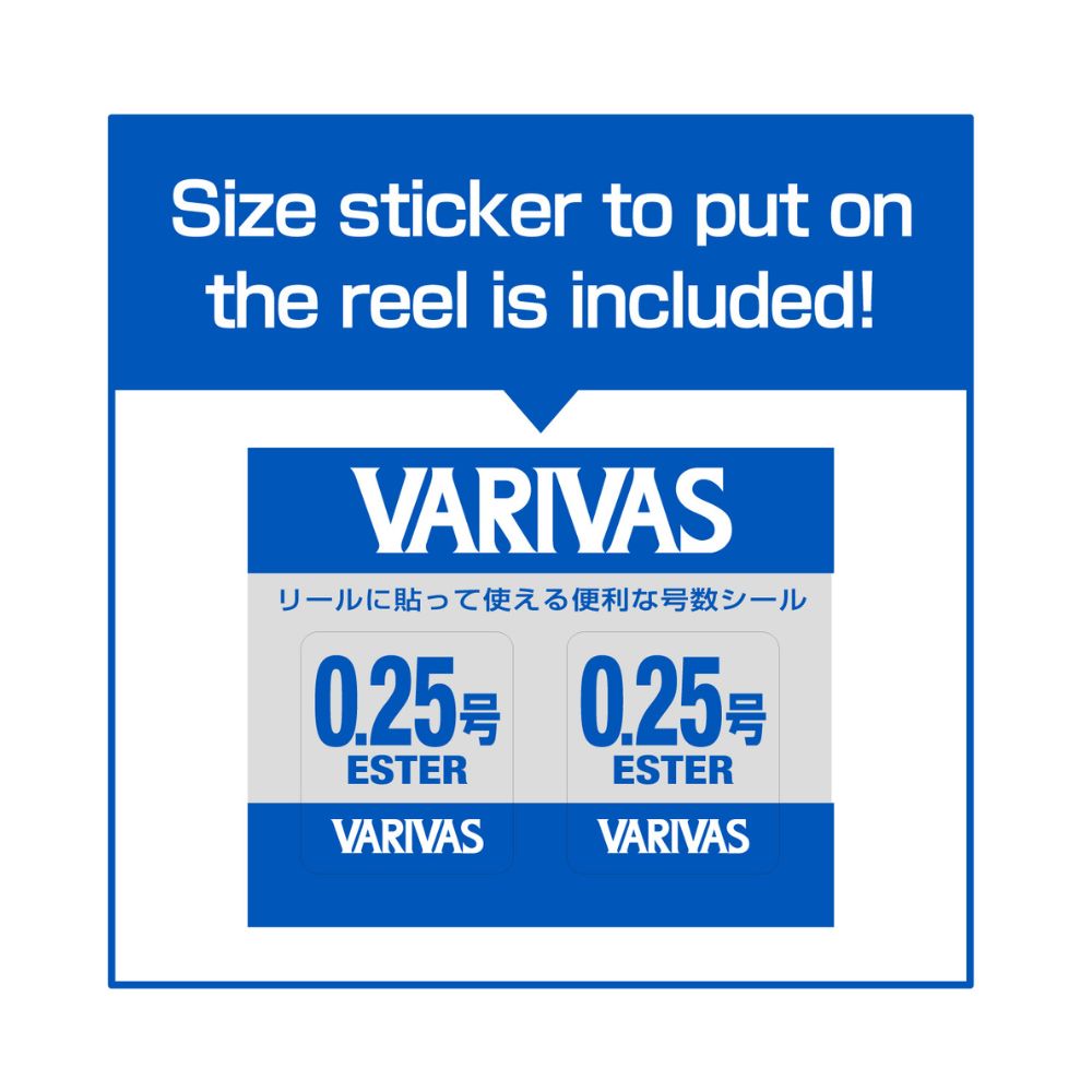 VARIVAS Super Trout Area Fishing Line SUPER ESTER Natural 150m - Image 5