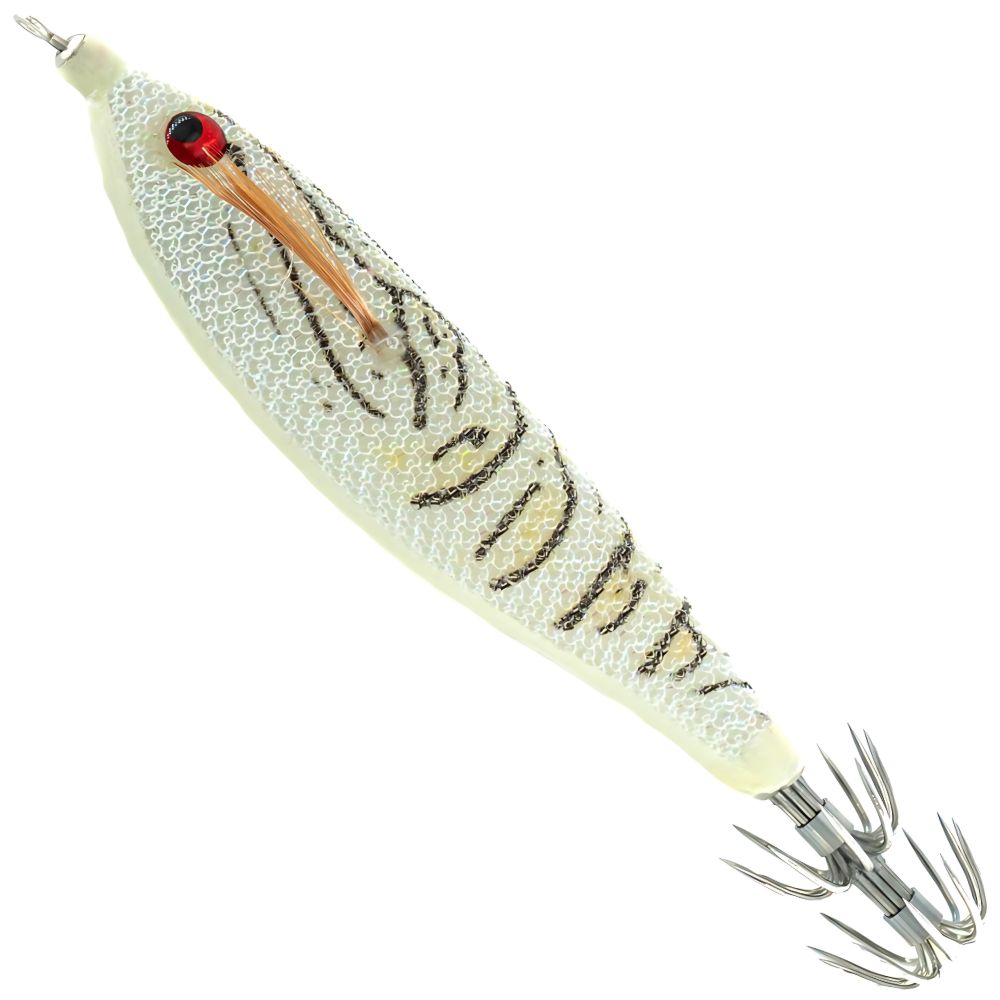 YAMASHITA Squid Fishing Clothed Jacket Lure SUIHEI DROPPER 95 F/SRP SHRIMP - Image 2