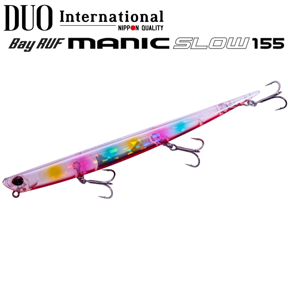 DUO Saltwater Topwater Sinking Pencil Lure BAY RUF MANIC SLOW 155