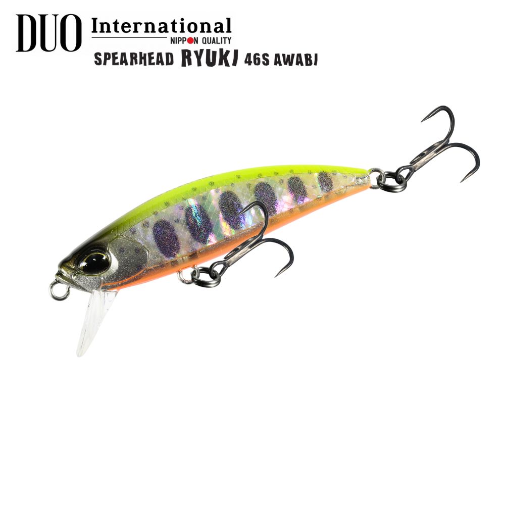 DUO Sinking Jerk Minnow Lure Abalone Limited 24 SPEARHEAD RYUKI AWABI 46S