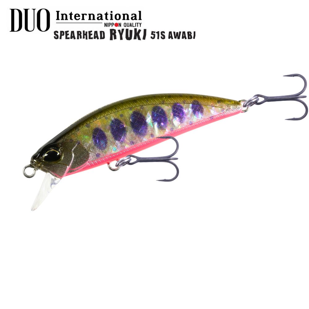 DUO Sinking Twitch Minnow Lure 24 Spearhead Ryuki AWABI 51S