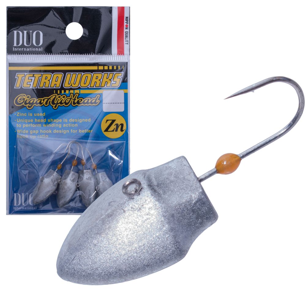 DUO Ultra Light Fishing Zinc Jig Head Tetra Works GIGA AJI HEAD