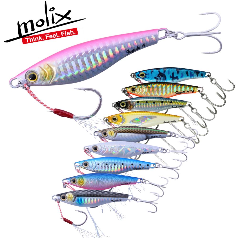 MOLIX Saltwater Fishing Metal Jig Lure JUGULO Wide 30g