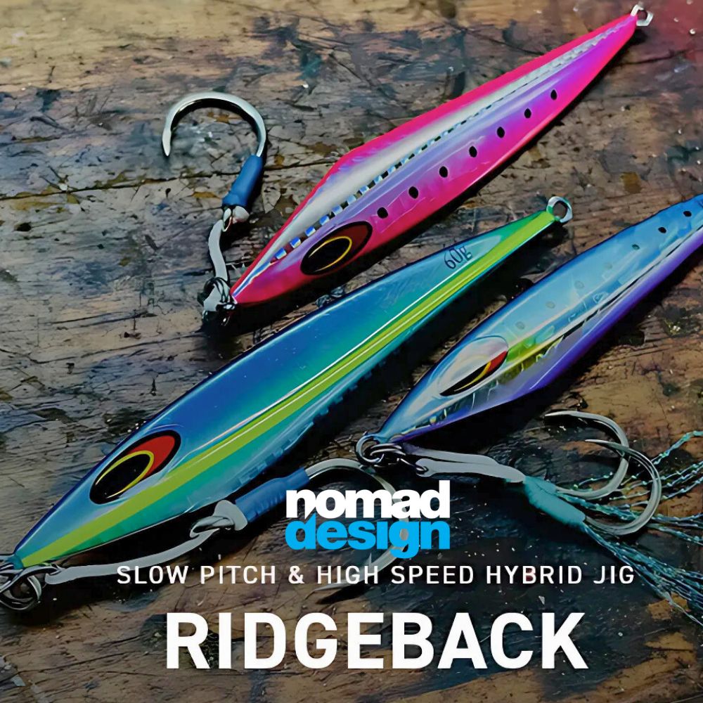 NOMAD DESIGN Saltwater Jigging Lure RIDGEBACK 120g - Image 2