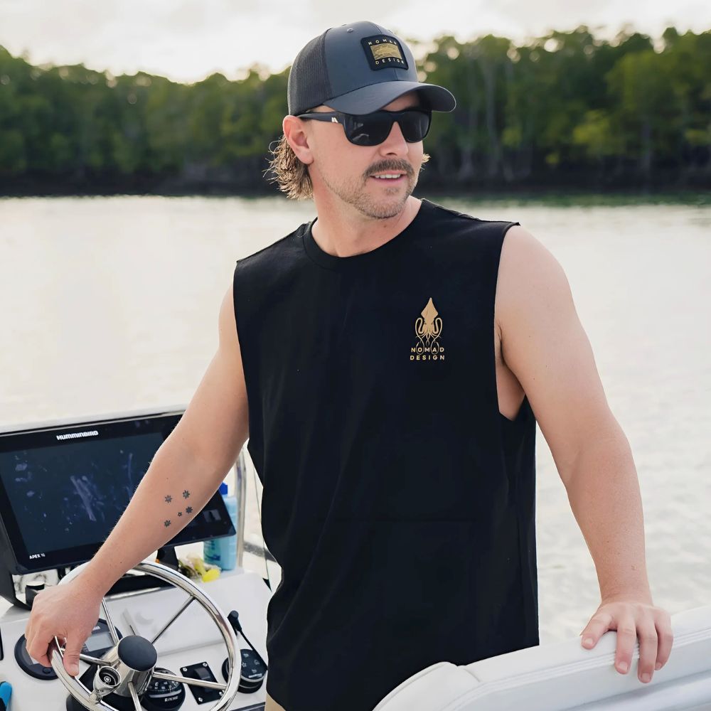 NOMAD DESIGN Tank Shirt Squidtrex DOMINATION Black - Image 4