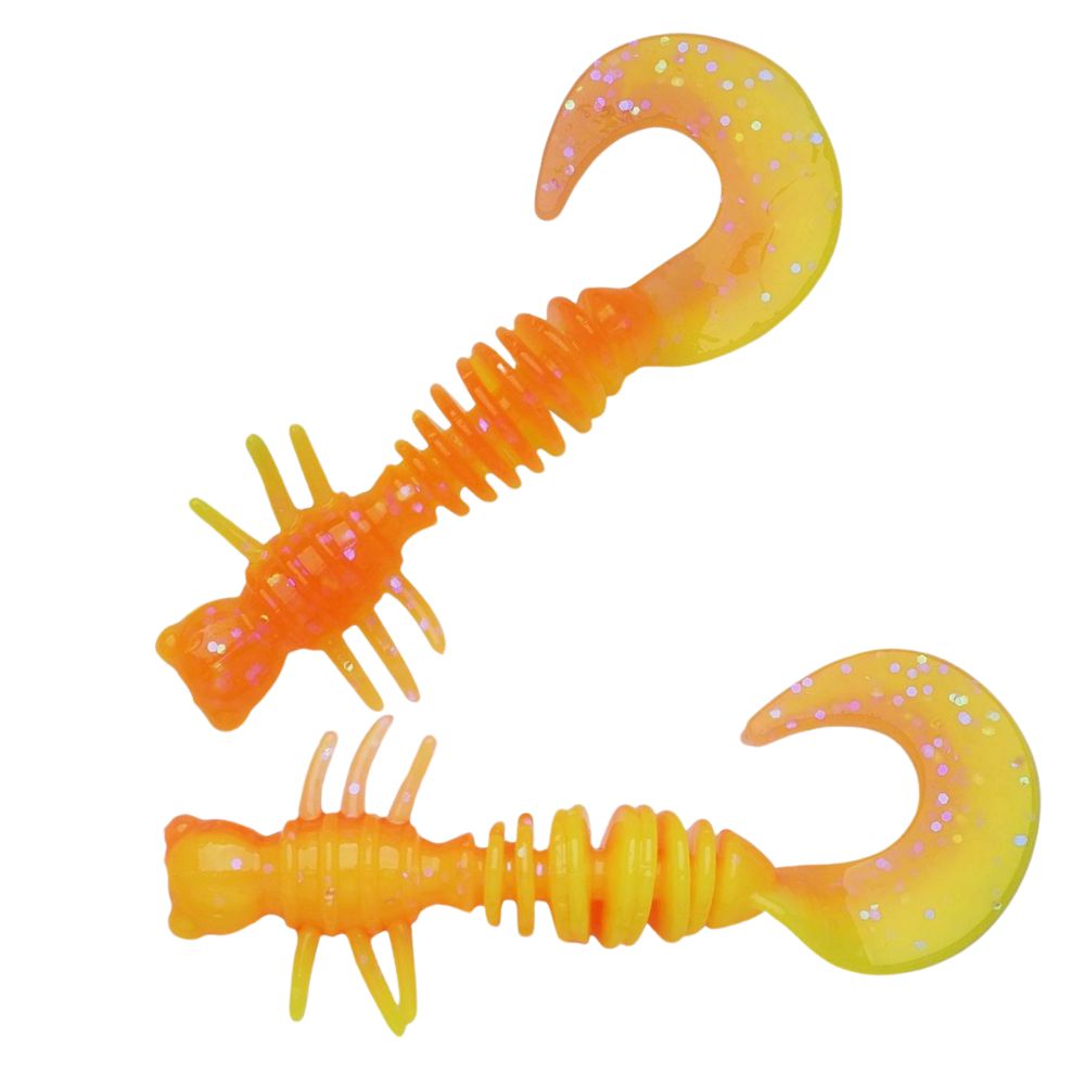 BERKLEY PowerBait Ultra Light Fishing Scented Soft Bait Lure POWER CURLY 40mm - Image 3