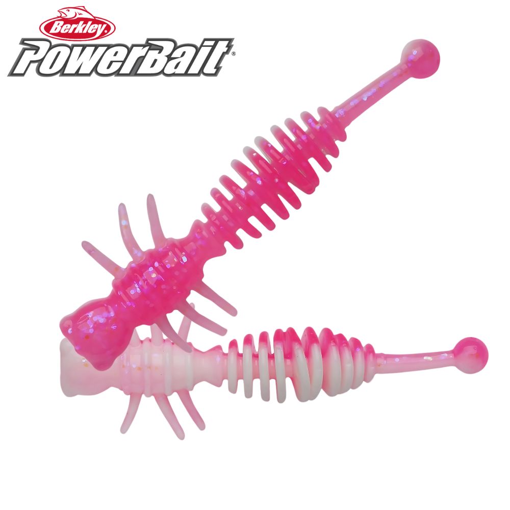 BERKLEY PowerBait Ultra Light Fishing Scented Soft Bait Lure POWER LARVAE 40mm