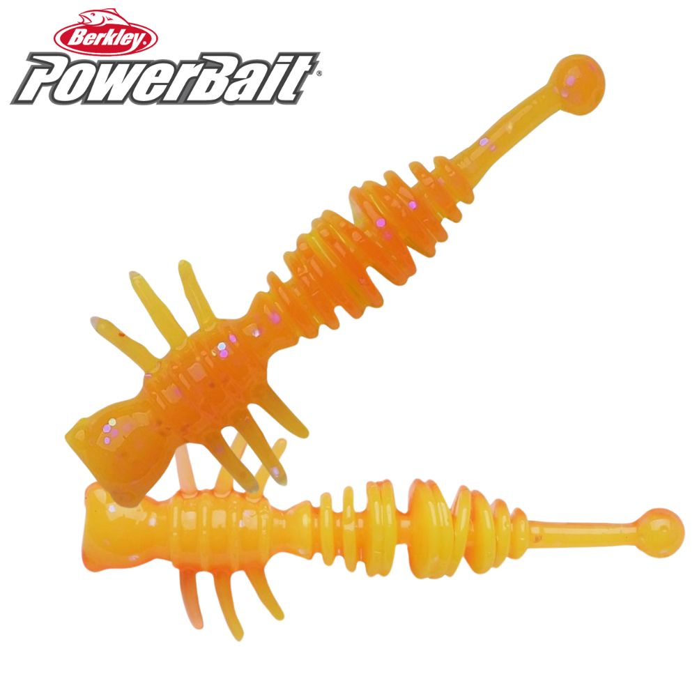 BERKLEY PowerBait Ultra Light Fishing Scented Soft Bait Lure POWER LARVAE 55mm