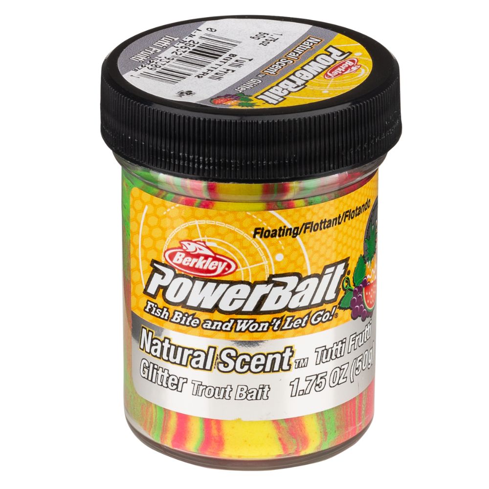 BERKLEY PowerBait Trout Bait Spices NEW Formula DOUGH 1.75oz/50g Tutti Frutti - Image 2