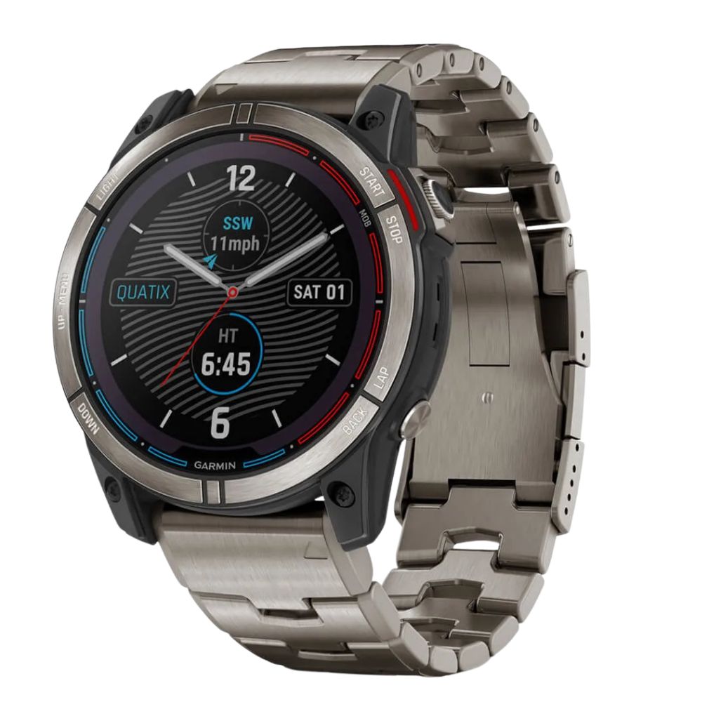 GARMIN Nautical GPS Smartwatch QUATIX 7X Solar Titanium