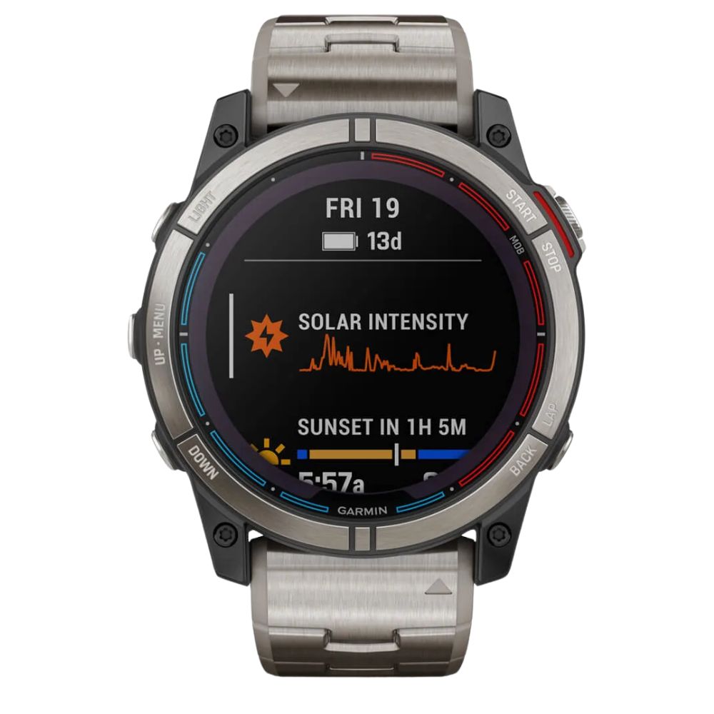GARMIN Nautical GPS Smartwatch QUATIX 7X Solar Titanium - Image 2