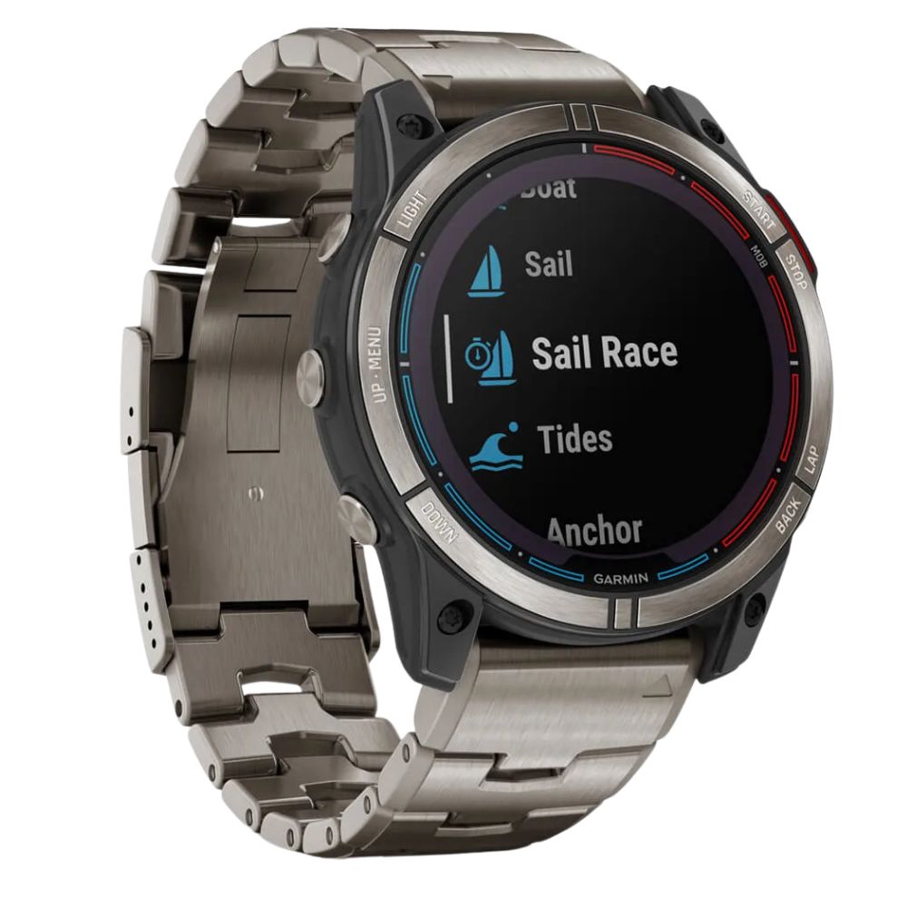 GARMIN Nautical GPS Smartwatch QUATIX 7X Solar Titanium - Image 3