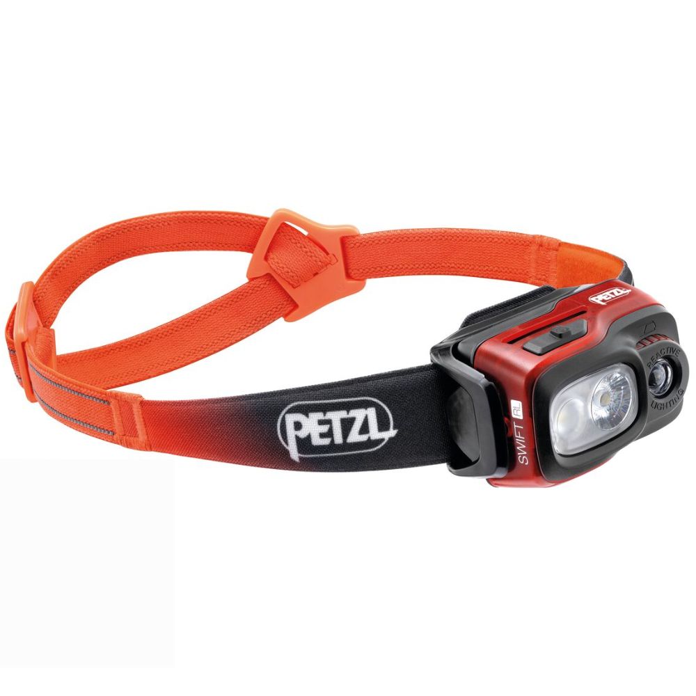 PETZL Rechargeable Outdoor 1100 Lumens Headlamp SWIFT RL Orange - Image 2
