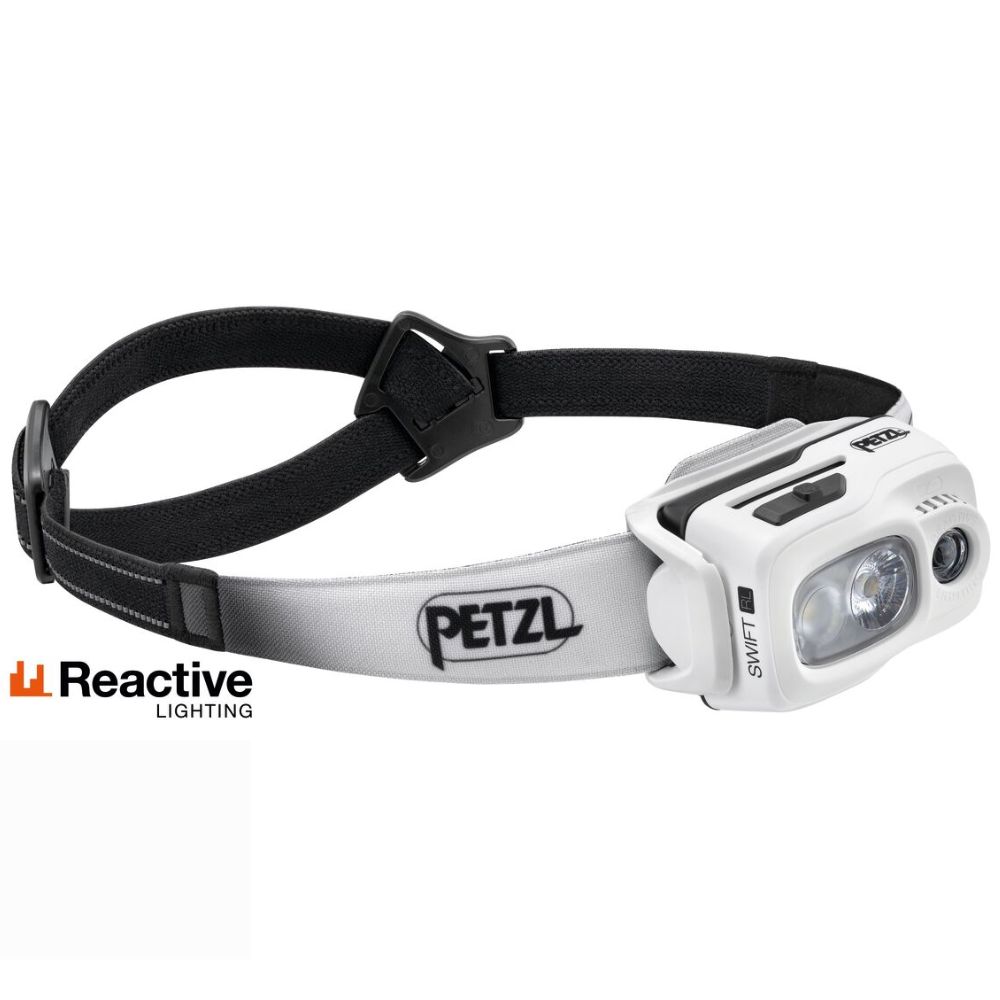 PETZL Rechargeable Outdoor 1100 Lumens Headlamp SWIFT RL White
