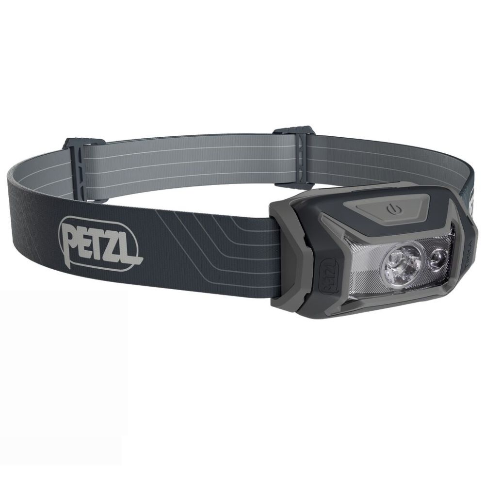 PETZL Ultimate Light Weight Outdoor 350 Lumens LED Headlamp TIKKA Gray - Image 2