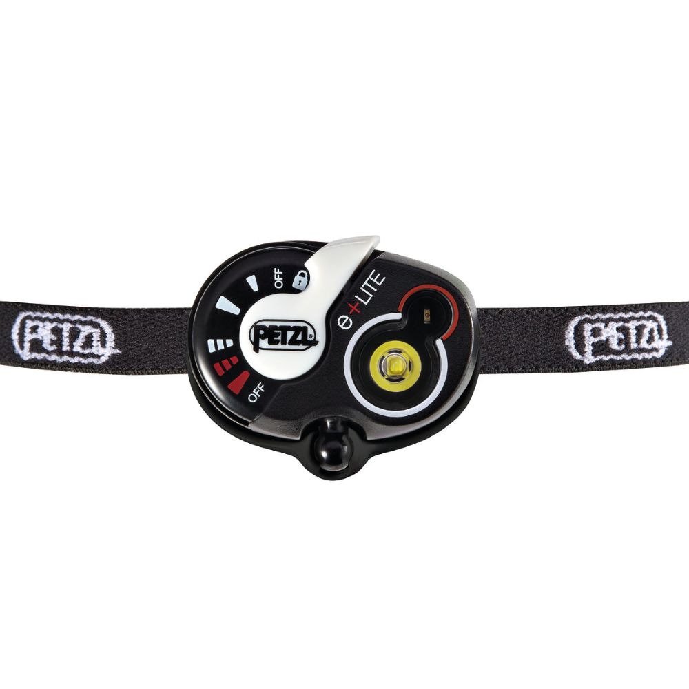 PETZL Ultra-Compact And Ultra-Light Emergency Headlamp e+LITE White/Black - Image 2