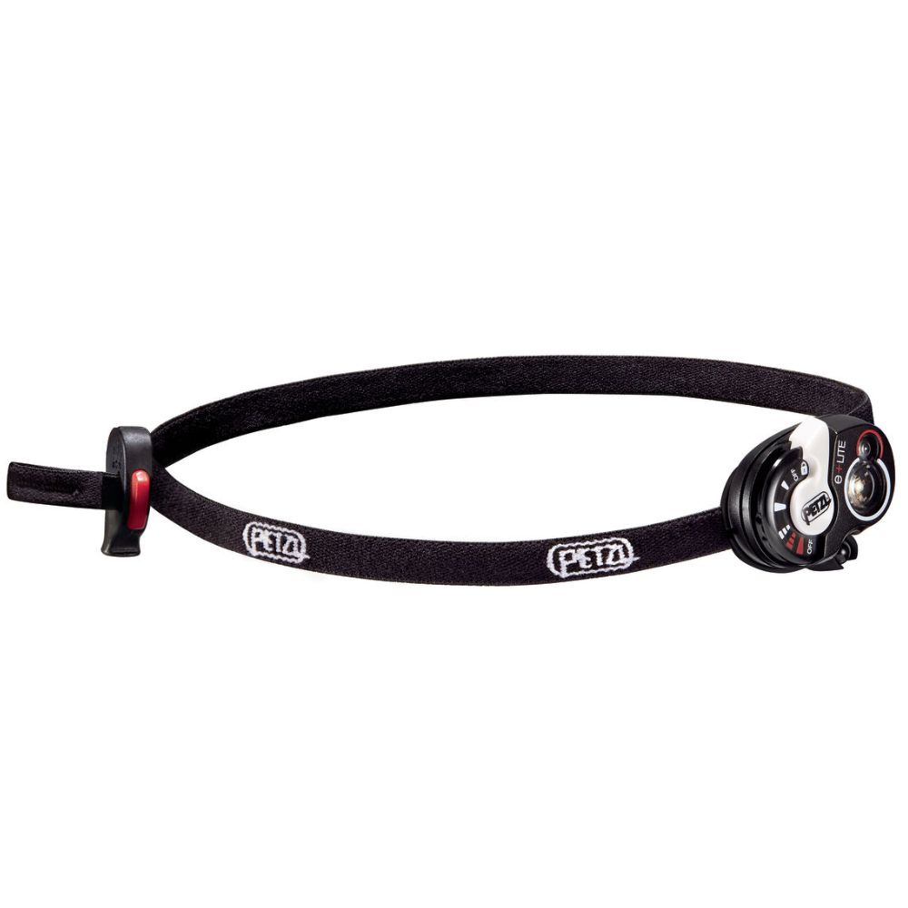 PETZL Ultra-Compact And Ultra-Light Emergency Headlamp e+LITE White/Black