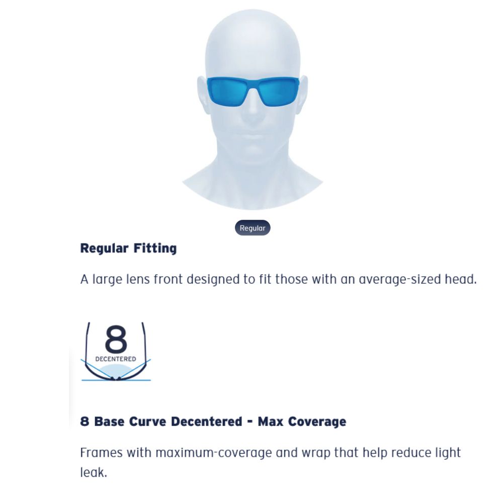 COSTA Polarized Sunglasses BLACKFIN PRO Matte Black Frame/580G Blue Mirror Lenses - Image 9