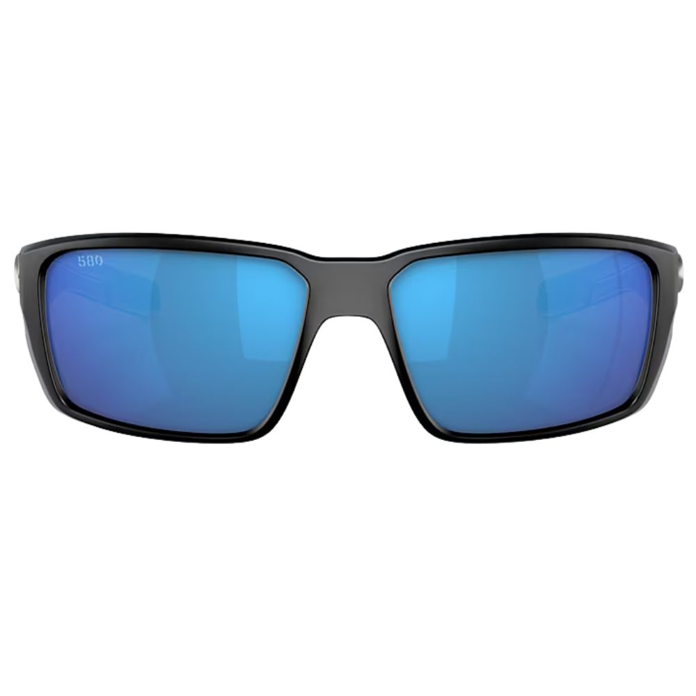 COSTA Polarized Sunglasses FANTAIL PRO Matte Black Frame/580G Blue Mirror Lenses - Image 3