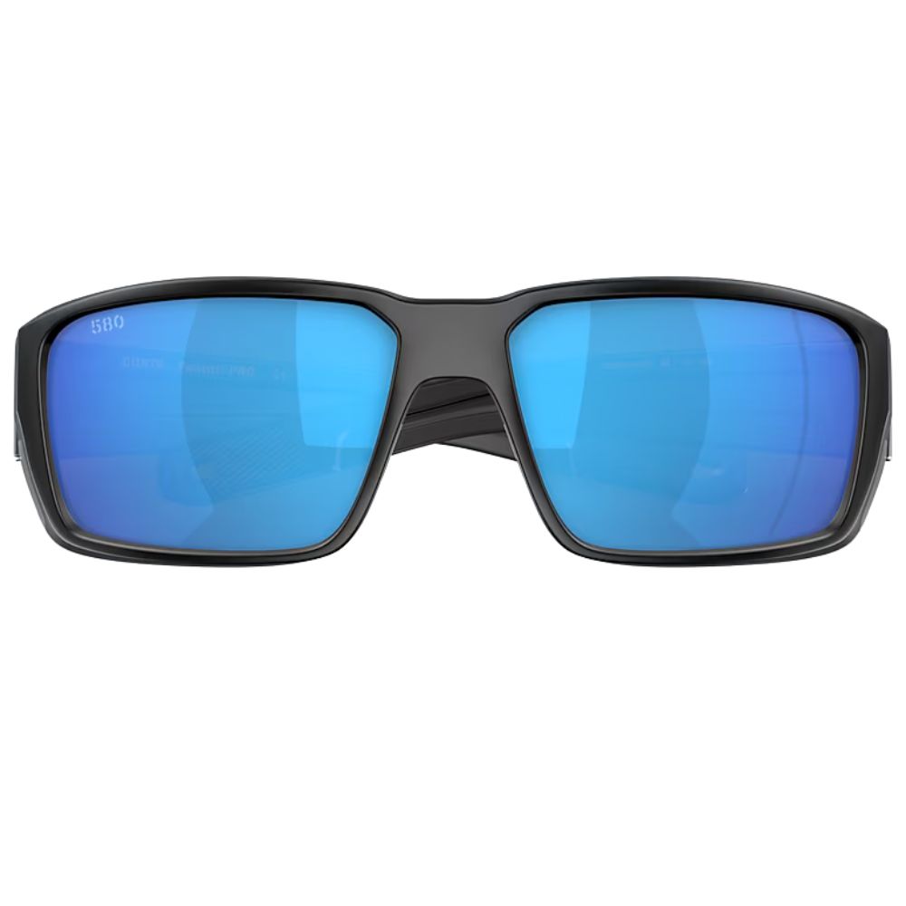 COSTA Polarized Sunglasses FANTAIL PRO Matte Black Frame/580G Blue Mirror Lenses - Image 5