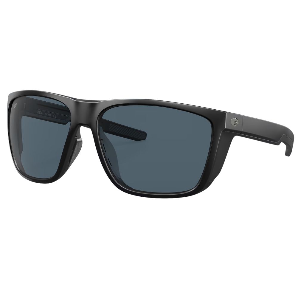 COSTA Polarized Sunglasses FERG XL Matte Black Frame/580P Gray Lenses - Image 2
