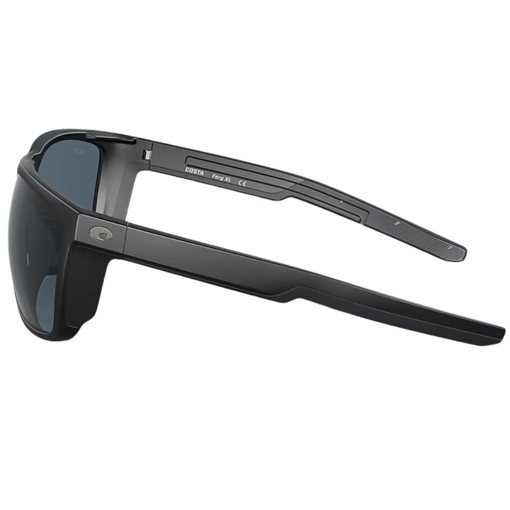 COSTA Polarized Sunglasses FERG XL Matte Black Frame/580P Gray Lenses - Image 5